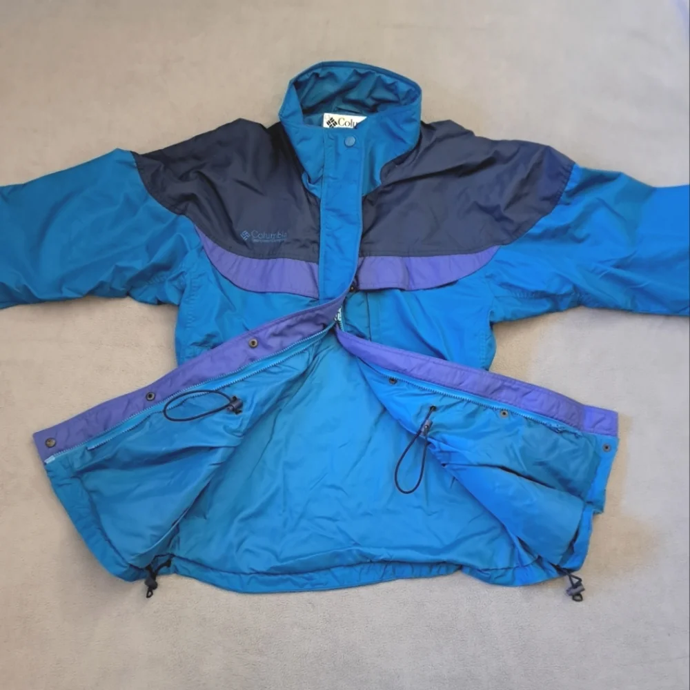 Columbia Teal Blue Women's Outdoor Jacket